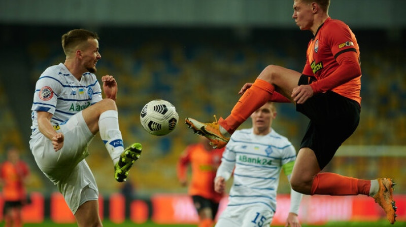 Spēles epizode no Ukrainas kausa fināla. Foto: Imago Images/Scanpix