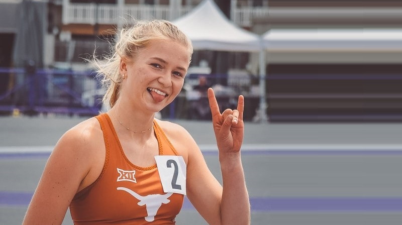 Kristīne Blaževiča. Foto: Texas T&F/XC