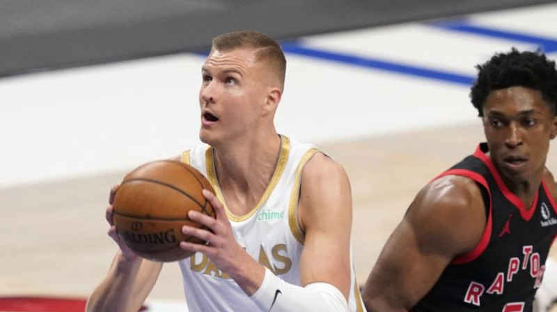 Kristaps Porziņģis. Foto: AP/Scanpix