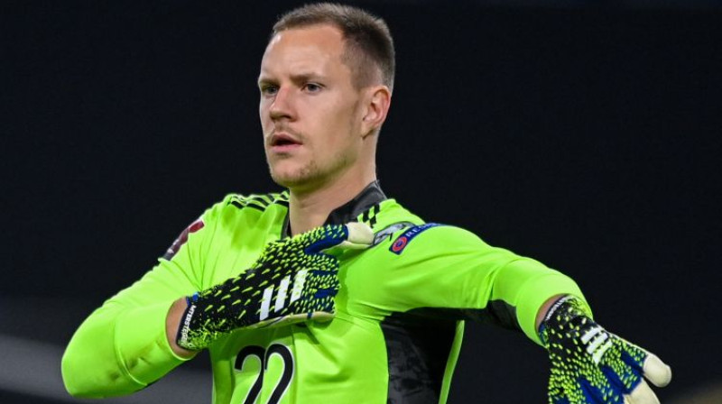 Marks Andrē ter Stēgens. Foto: EPA/Scanpix