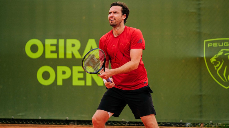 Ernests Gulbis. Foto: Oeiras Open