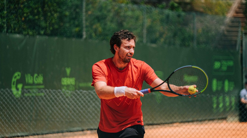 Ernests Gulbis. Foto: Oeiras Open