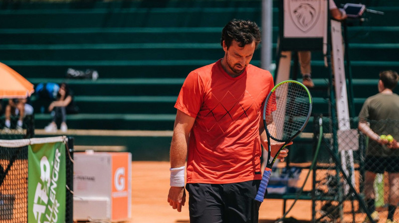 Ernests Gulbis. Foto: Oeiras Open