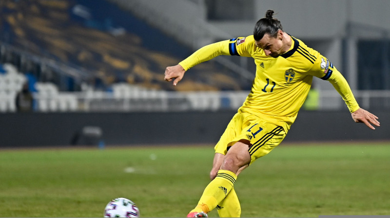 Zlatans Ibrahīmovičs. Foto: EPA/Scanpix