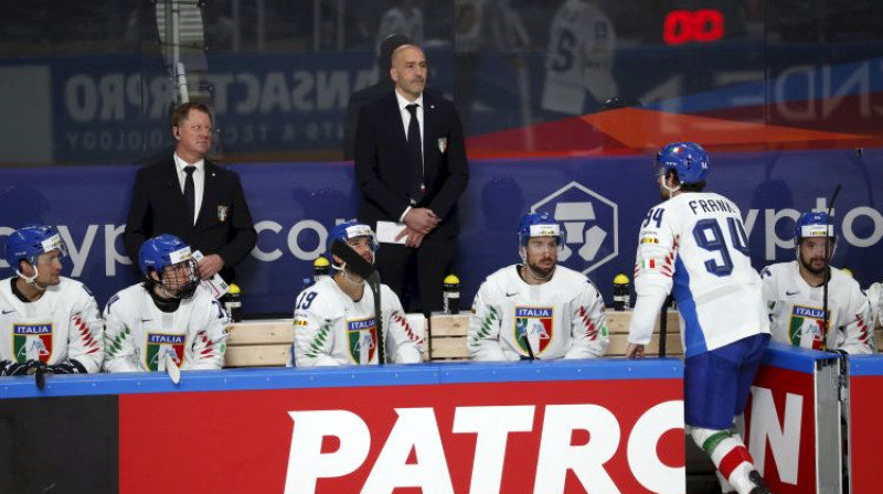 Džordžo de Betins (vidū). Foto: EPA/Scanpix