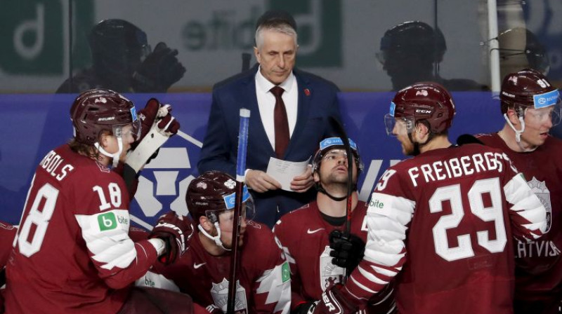 Latvijas izlase. Foto: EPA/Scanpix