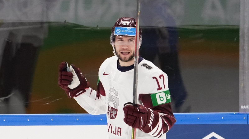 Mārtiņš Dzierkals. Foto: IIHF