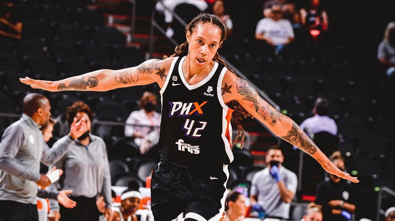 Britnija Grainere. Foto: Phoenix Mercury