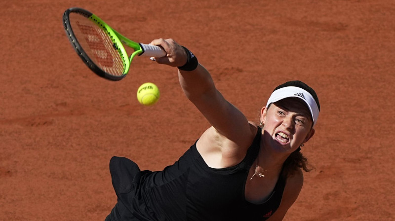 Aļona Ostapenko. Foto: AP/Scanpix
