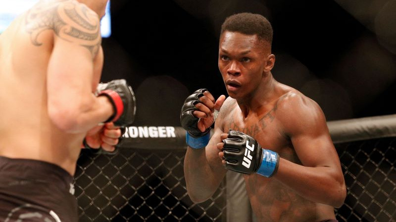 UFC vidējā svara čempions Izraels Adesanja. Foto: AFP/Scanpix