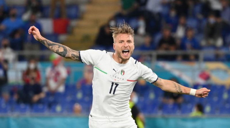 Itālijas izlases uzbrucējs Čīro Immobile. Foto: Zumapress.com/Scanpix