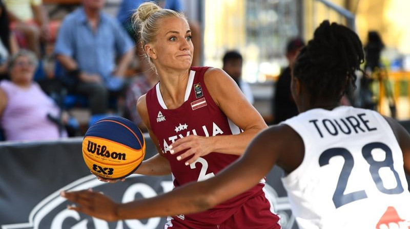 Kristīna Petermane. Foto: FIBA
