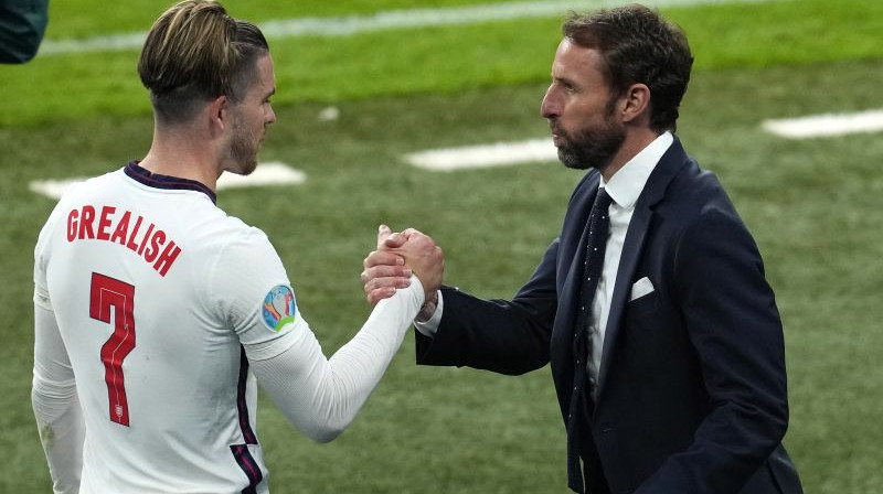 Džeks Grīlišs un Garets Sautgeits. Foto: EPA/Scanpix