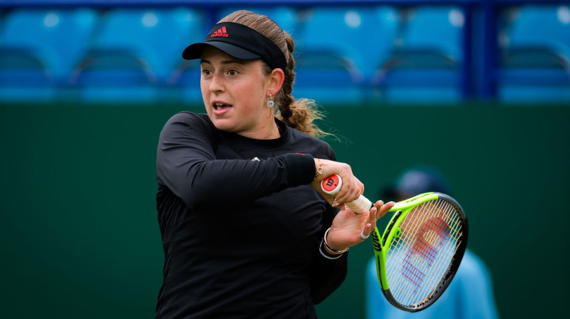 Aļona Ostapenko. Foto: AFP/Scanpix