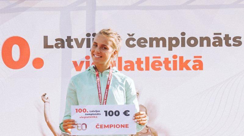 Rūta Lasmane. Foto: Guntis Bērziņš, athletics.lv