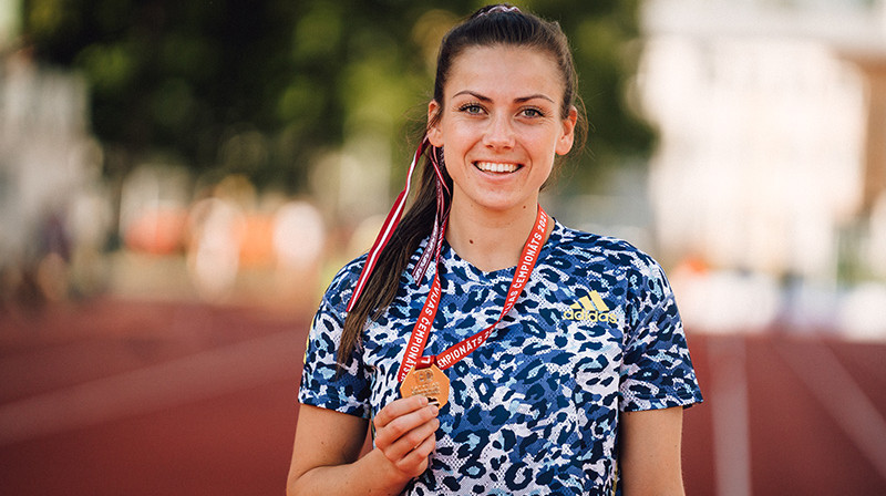 Anete Kociņa. Foto: Guntis Bērziņš, athletics.lv