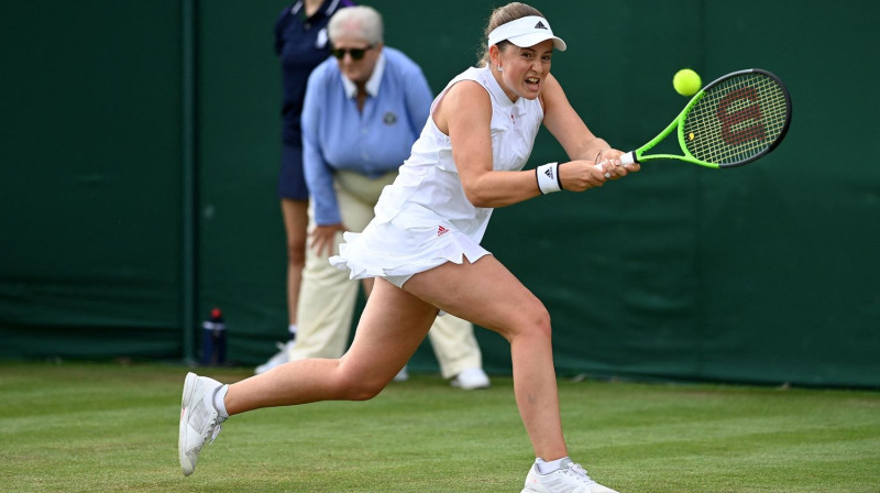 Aļona Ostapenko. Foto: AFP/Scanpix