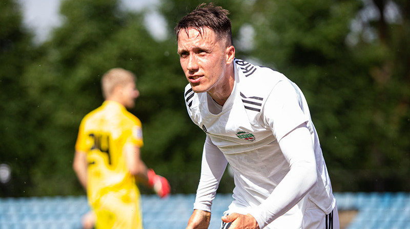 Dāvis Ikaunieks. Foto: FK Liepāja