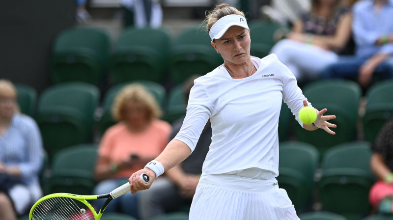 Barbora Krejčīkova. Foto: AFP/Scanpix