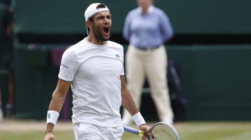 Mateo Berretīni. Foto: Reuters/Scanpix
