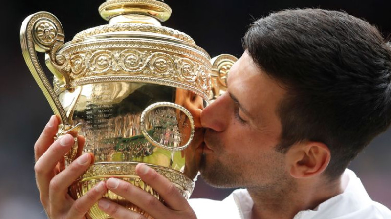 Novaks Džokovičs. Foto: Reuters/Scanpix