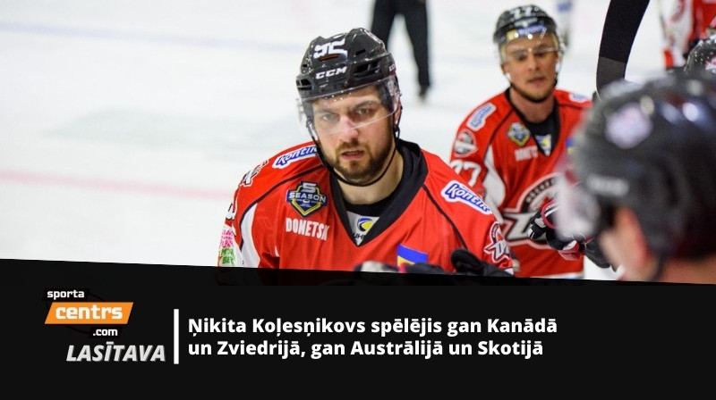 Ņikita Koļesņikovs. Foto: hcdonbass.com