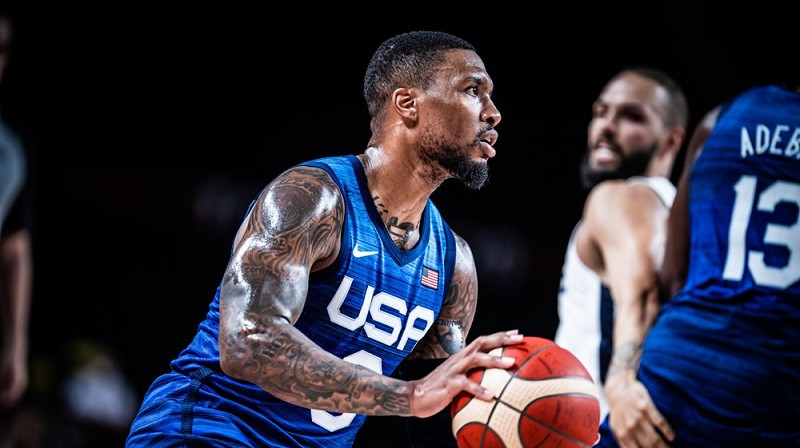 Deimjens Lilards. Foto: FIBA