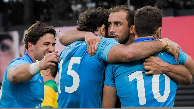 Urugvajas regbisti, Foto:twitter.com/RugbyUruguay