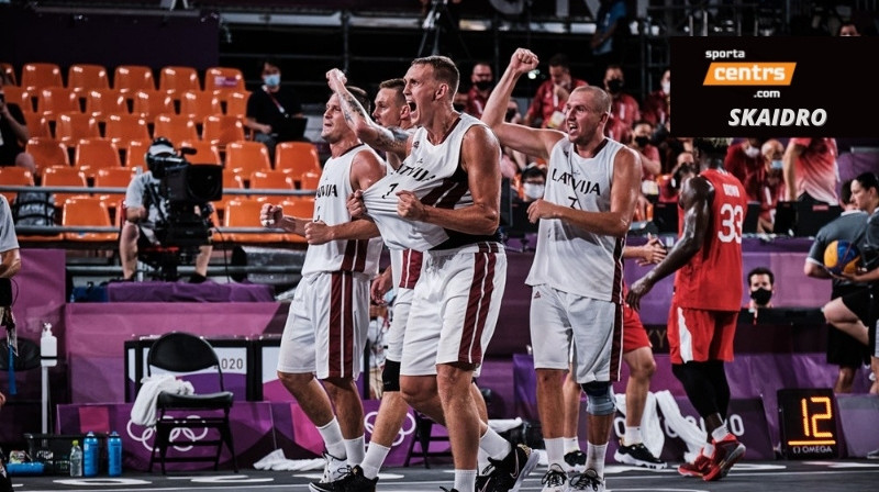 Latvijas 3x3 basketbolisti. Foto: FIBA