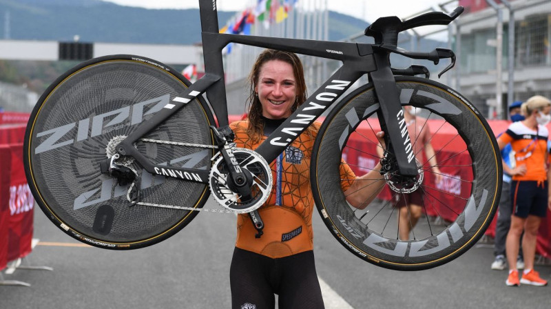 Annemīka van Vlētena. Foto: Greg Baker/AFP/Scanpix