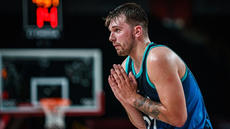 Luka Dončičs: 15-0 bilance ar Slovēnijas valstsvienību. Foto: FIBA