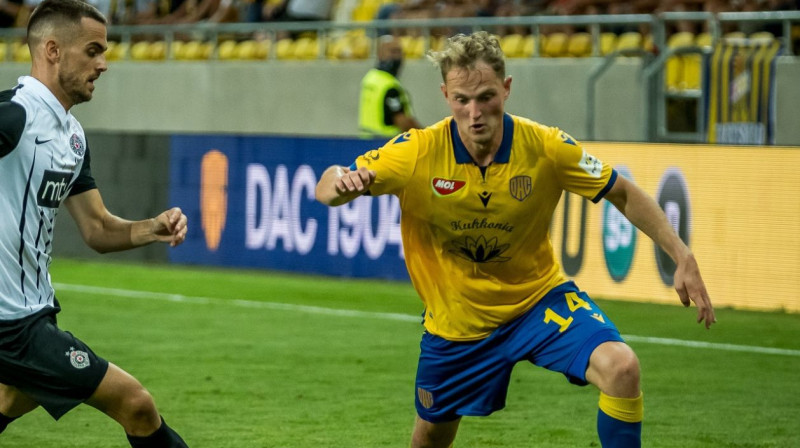 Andrejs Cigaņiks (Nr. 14). Foto: dac1904.sk