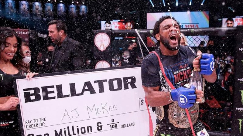 Eidžejs Makī. Foto: Bellator MMA