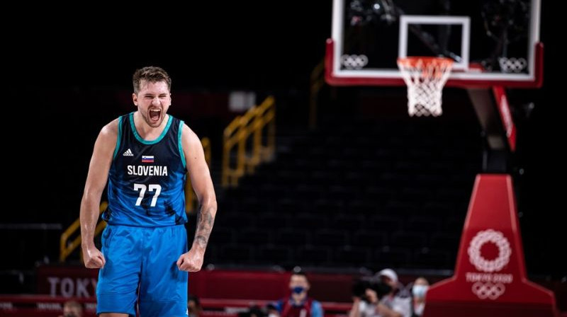 Luka Dončičs. Foto: FIBA