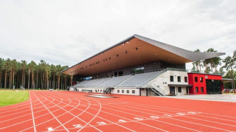 Jāņa Daliņa stadions. Foto: Valmieras novads