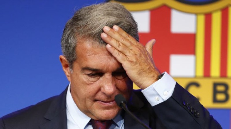 Žuans Laporta. Foto: AP/Scanpix