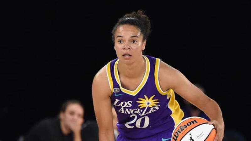 Kristija Tolivera. Foto: Los Angeles Sparks