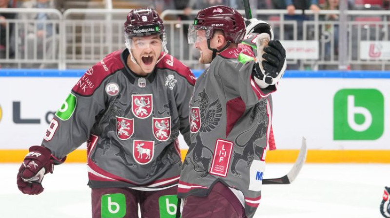 Renārs Krastenbergs un Rihards Bukarts. Foto: imago images/Just Pictures/Scanpix