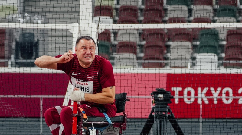 Aigars Apinis. Foto: Ausma Cīrulniece, Latvijas Paralimpiskā komiteja