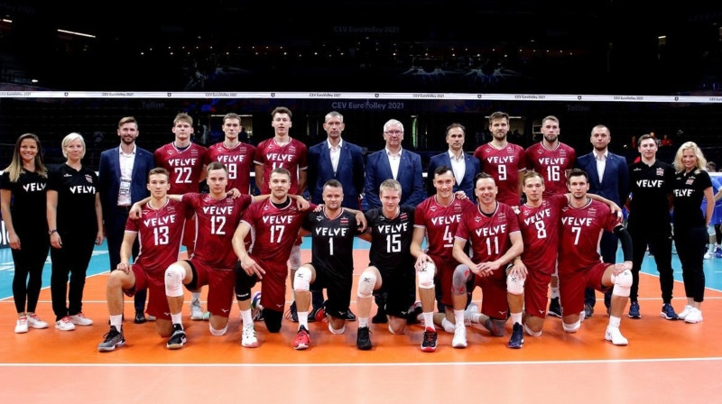 Foto: CEV / Latvijas Volejbola federācija