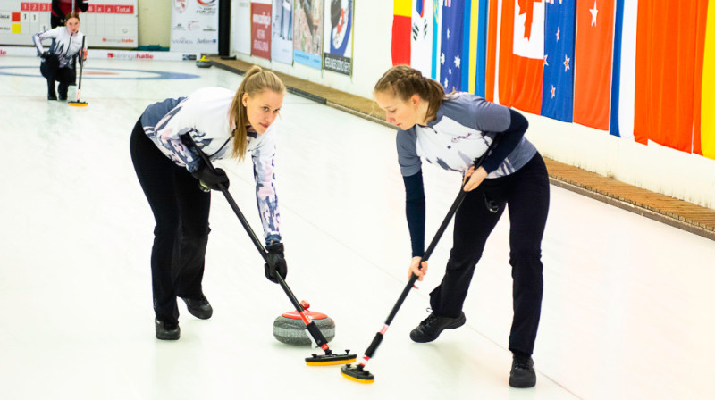 Marija Seļiverstova (pa labi). Foto: Ansis Ventiņš