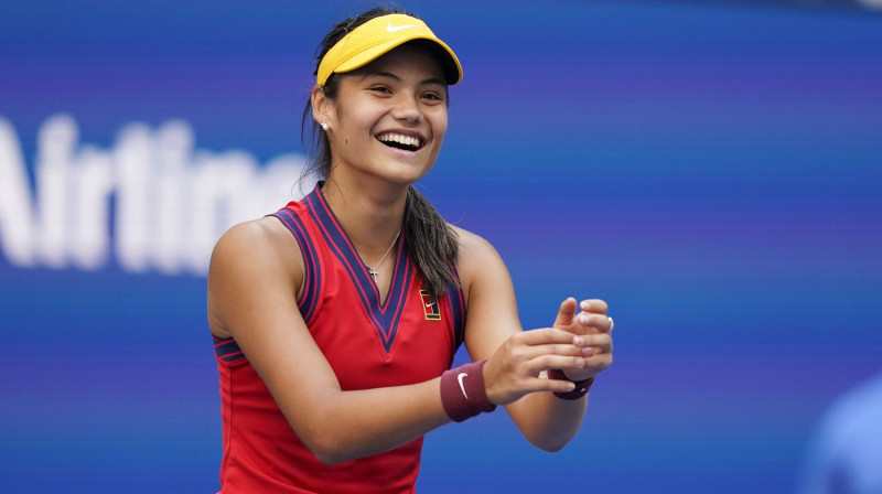 Emma Radukanu. Foto: AP/Scanpix