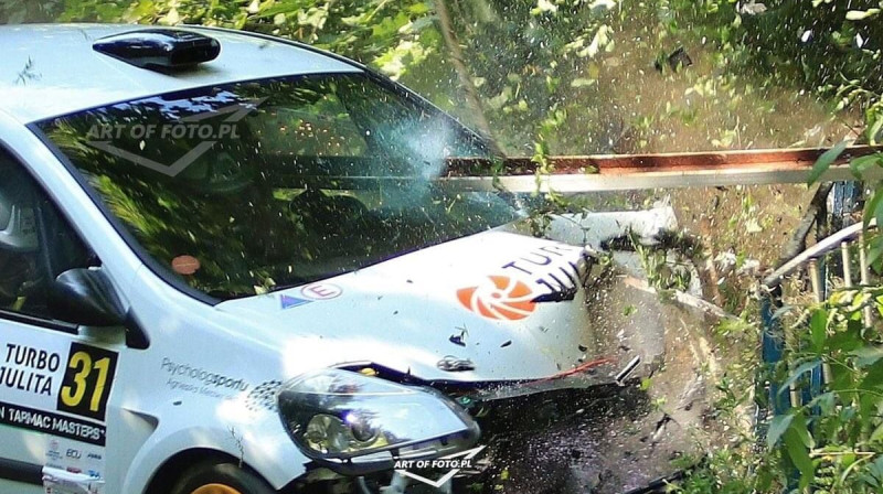 Ekipāža avārijas brīdī