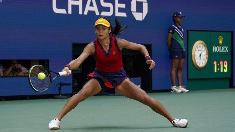 Emma Radukanu. Foto: AP/Scanpix