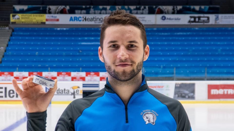 Mārtiņš Dzierkals. Foto: HC Škoda Plzeň