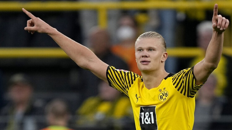 Ērlings Holanns. Foto: AP/Scanpix