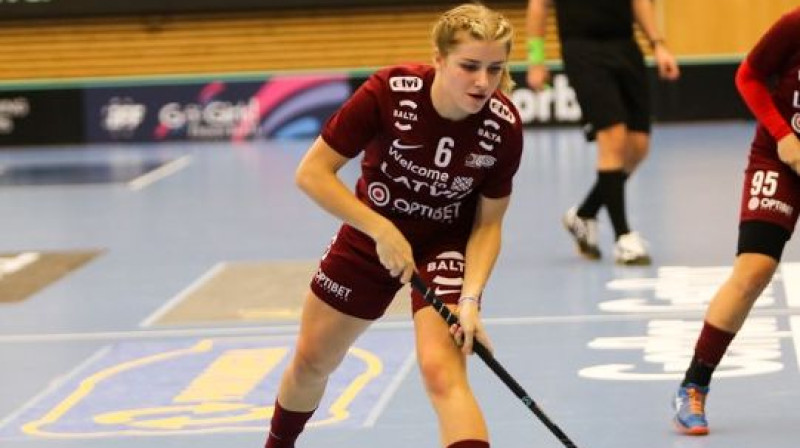 Samanta Bērziņa
Foto: Floorball.lv