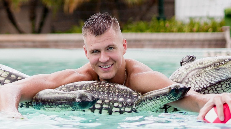 Kristaps Porziņģis. Foto: Dallas Mavericks