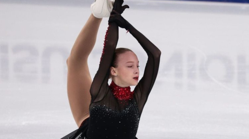 Nikola Fomčenkova. Foto: Oļegs Ņikišins/ISU