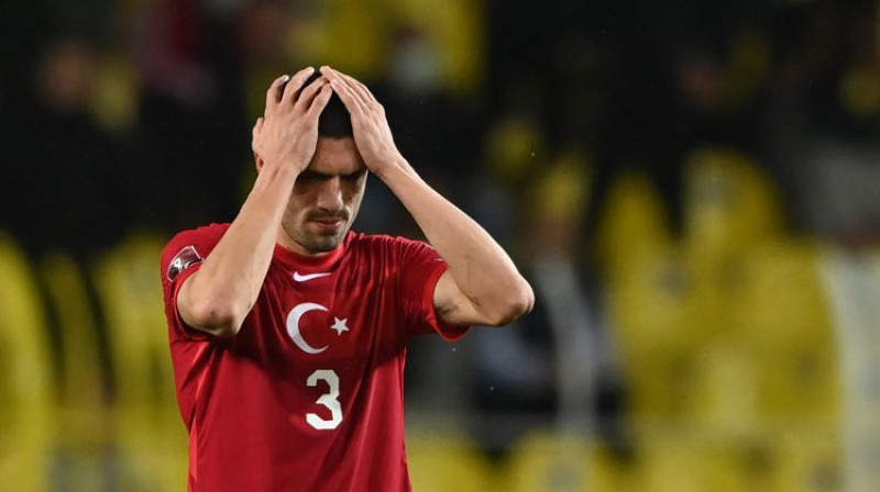 Merihs Demirals pret Norvēģiju. Foto: AFP/Scanpix